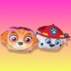 Cubd Marshall & Skye PAW PATROL Plush Cube Stuffed Toy Nickelodeon Plushie 5"